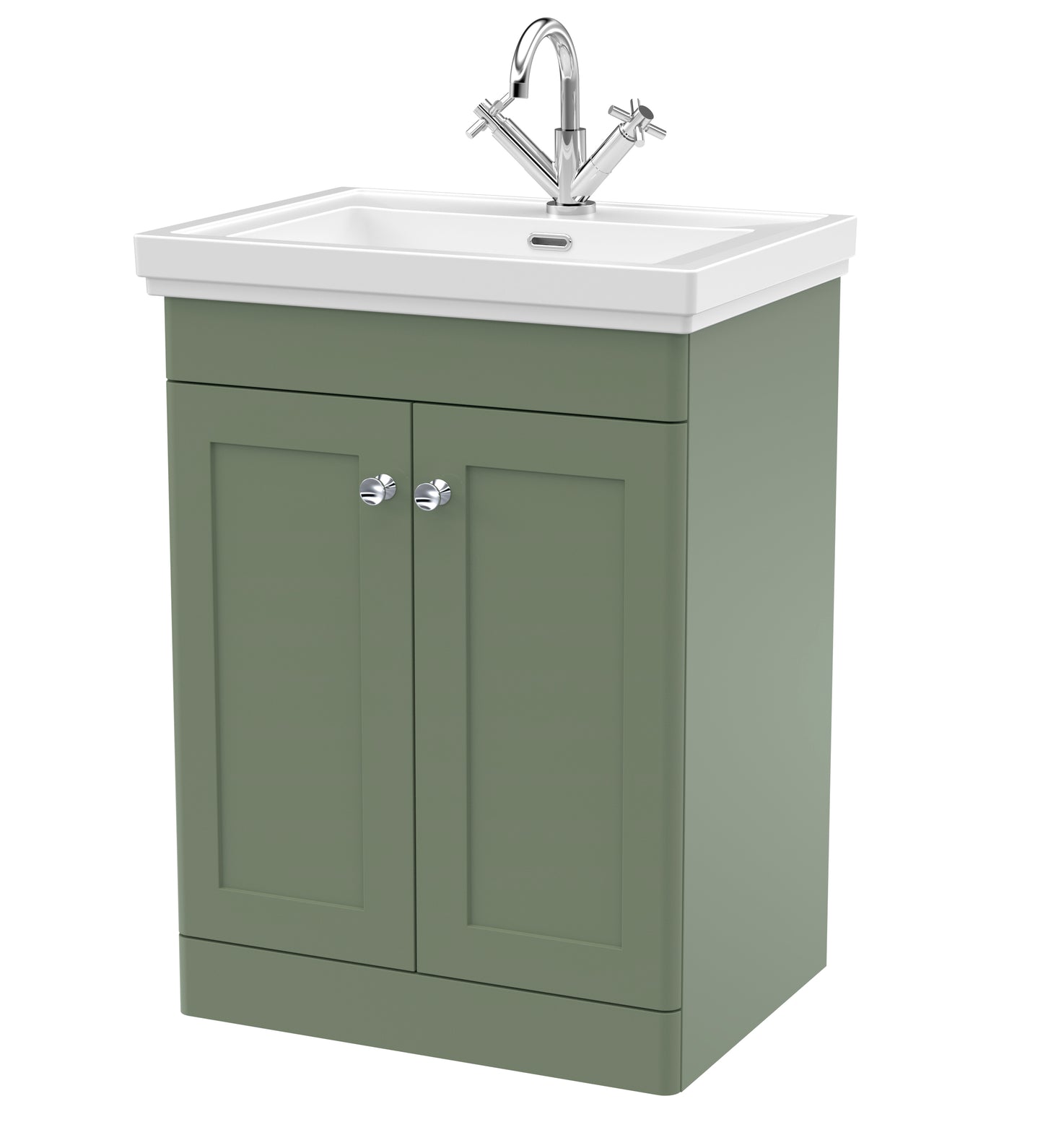 Classique 600mm Floor Standing 2 Door Vanity Unit by Nuie