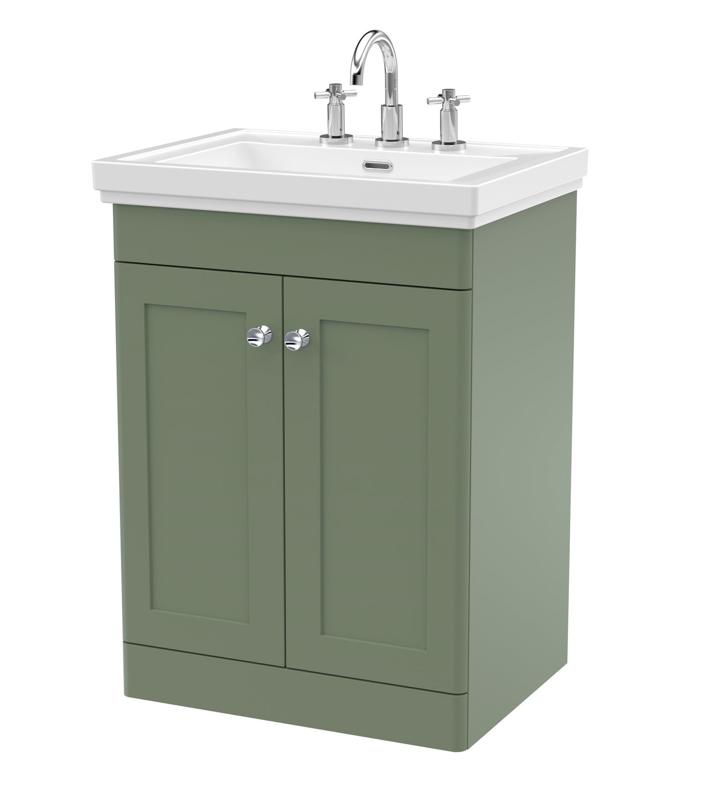 Classique 600mm Floor Standing 2 Door Vanity Unit by Nuie