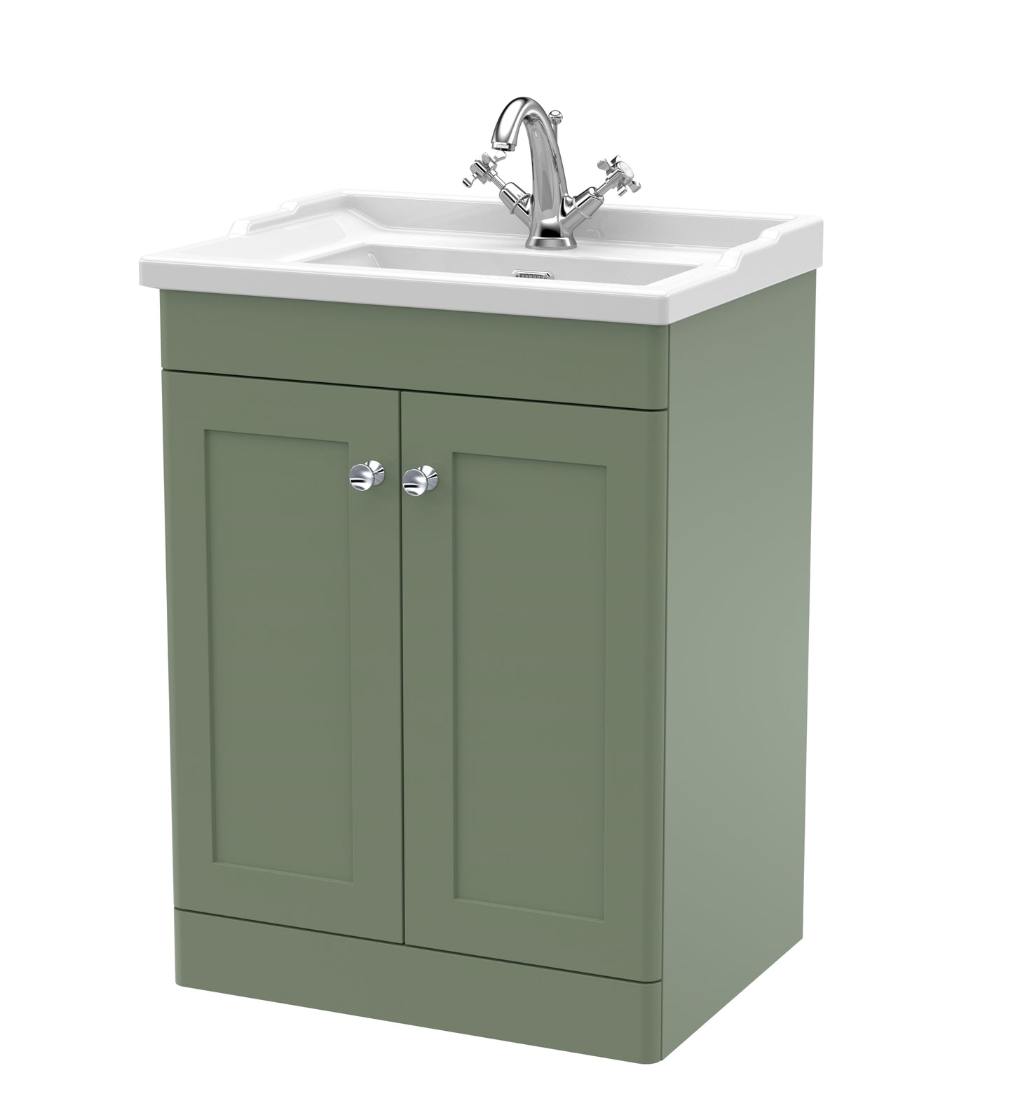 Classique 600mm Floor Standing 2 Door Vanity Unit by Nuie