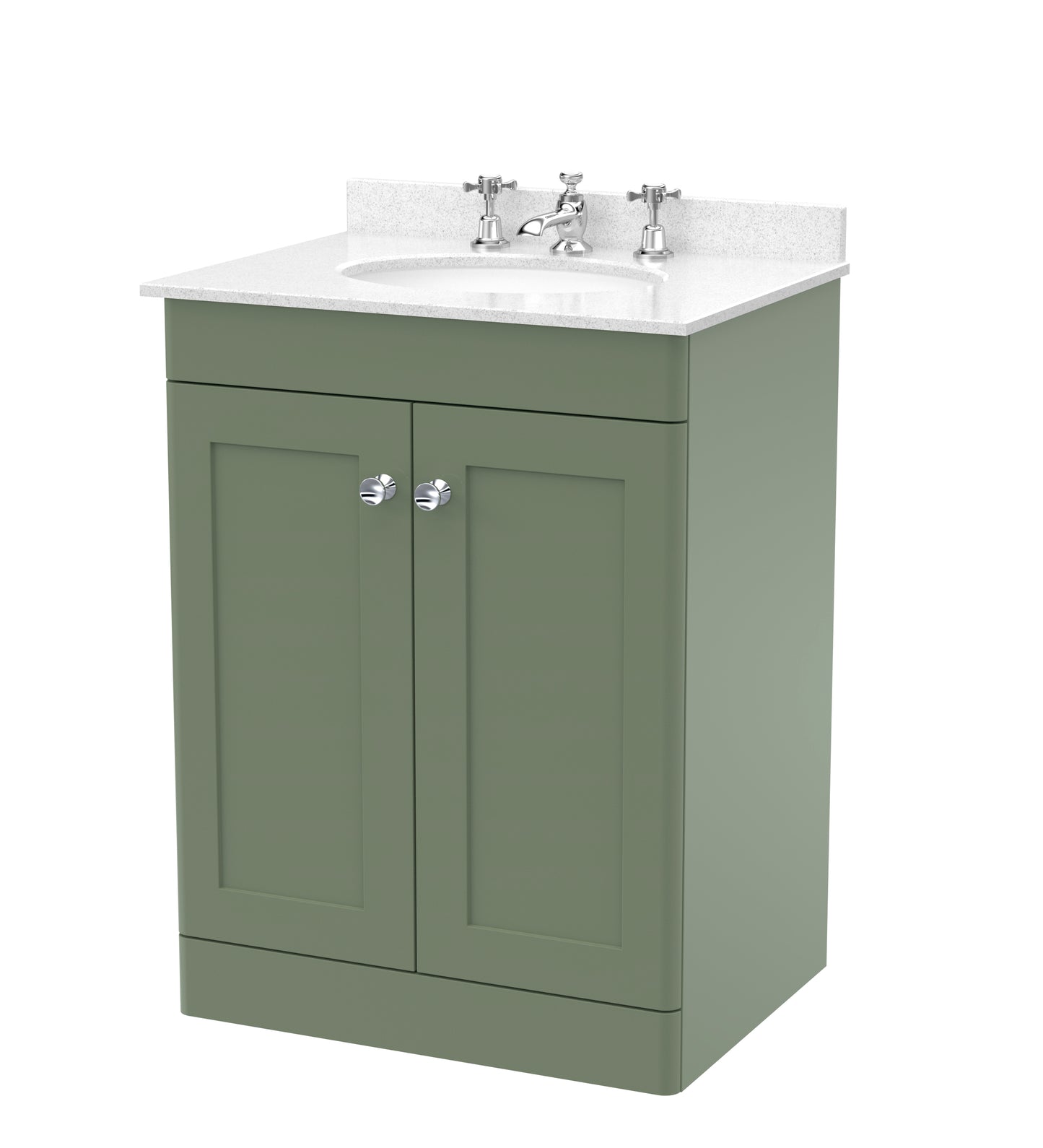 Classique 620mm Floor Standing Bathroom Vanity Unit by Nuie