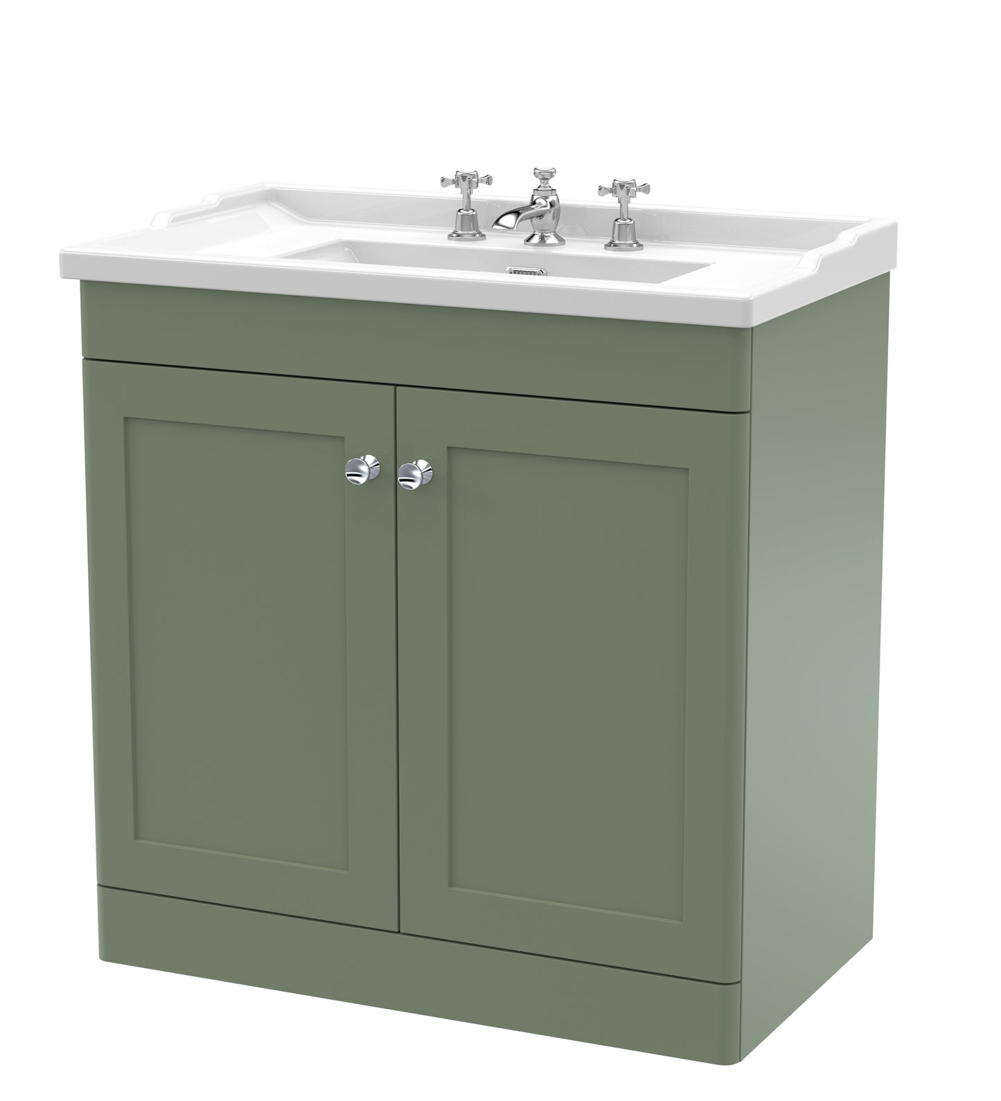 Classique 800mm Floor Standing Bathroom Vanity Unit by Nuie
