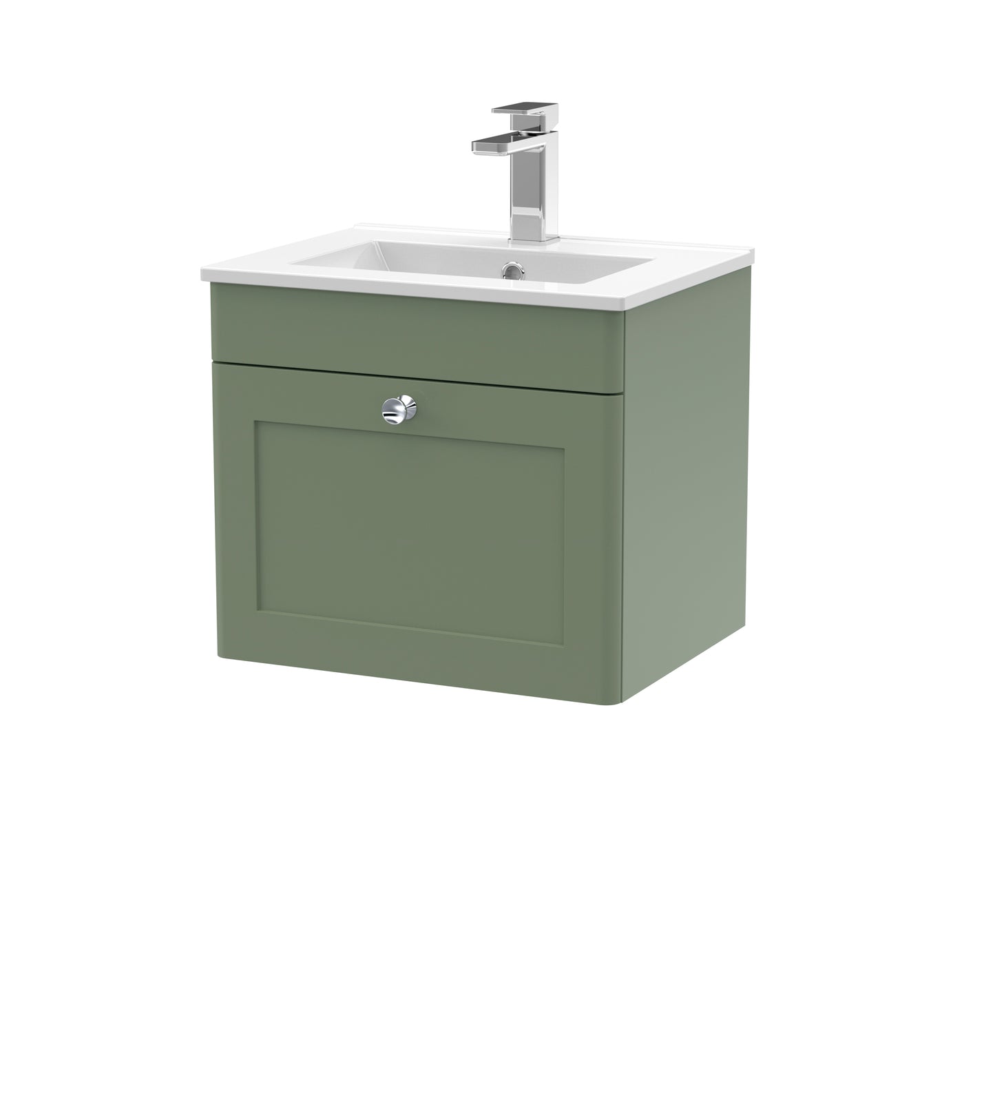 Classique 500mm 1 Drawer Wall Hung Vanity Unit by Nuie