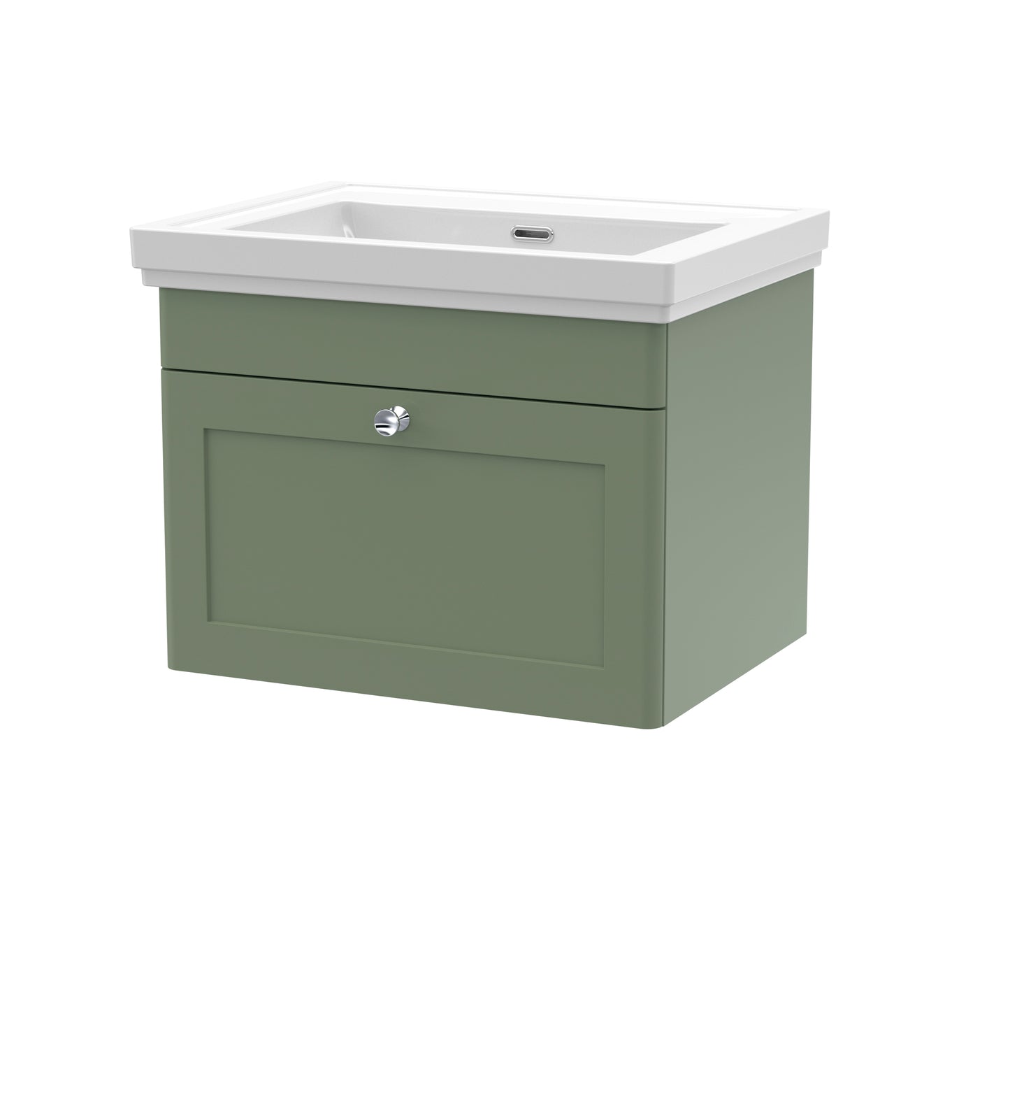 Classique 600mm Wall Hung 1 Drawer Vanity Unit by Nuie