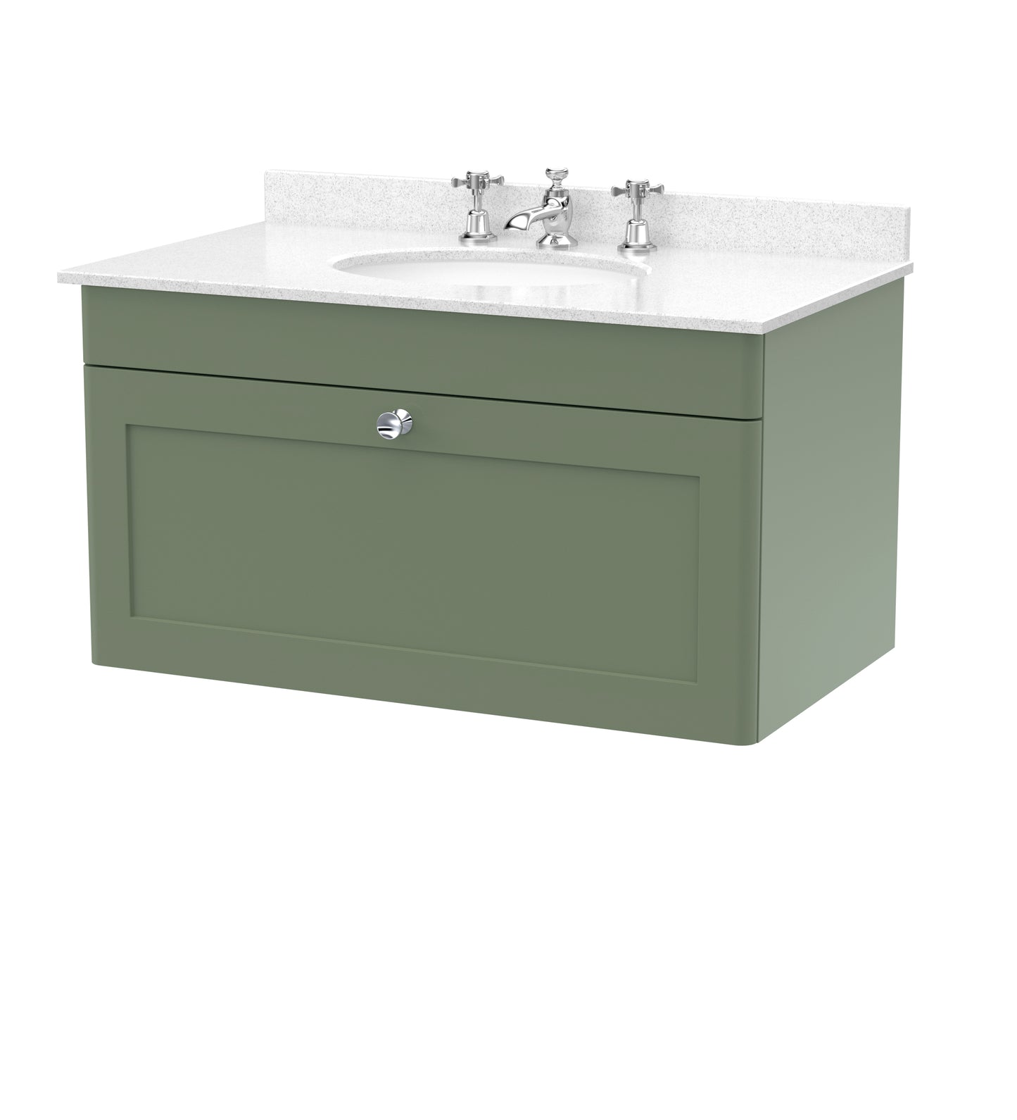 Classique 800mm Wall Hung Vanity Unit by Nuie