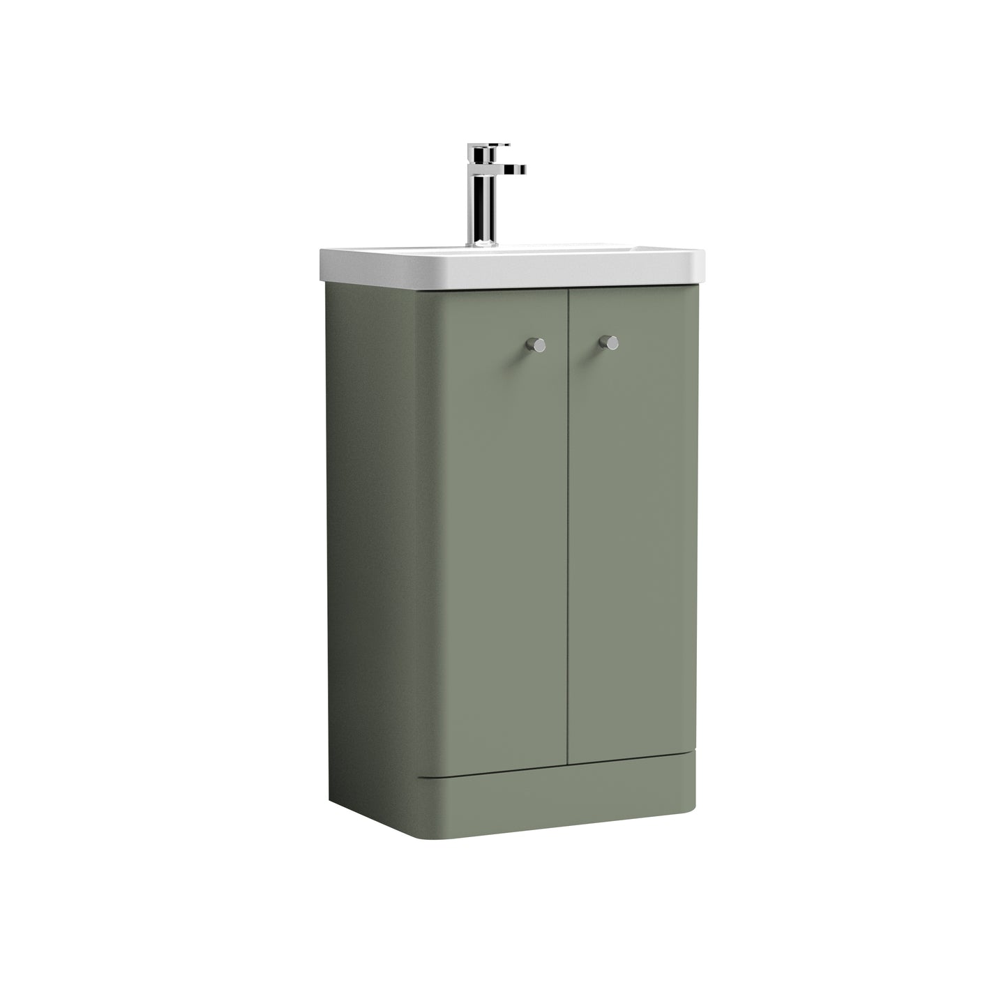 Nuie 500mm Floor Standing Vanity Unit Including Basin
