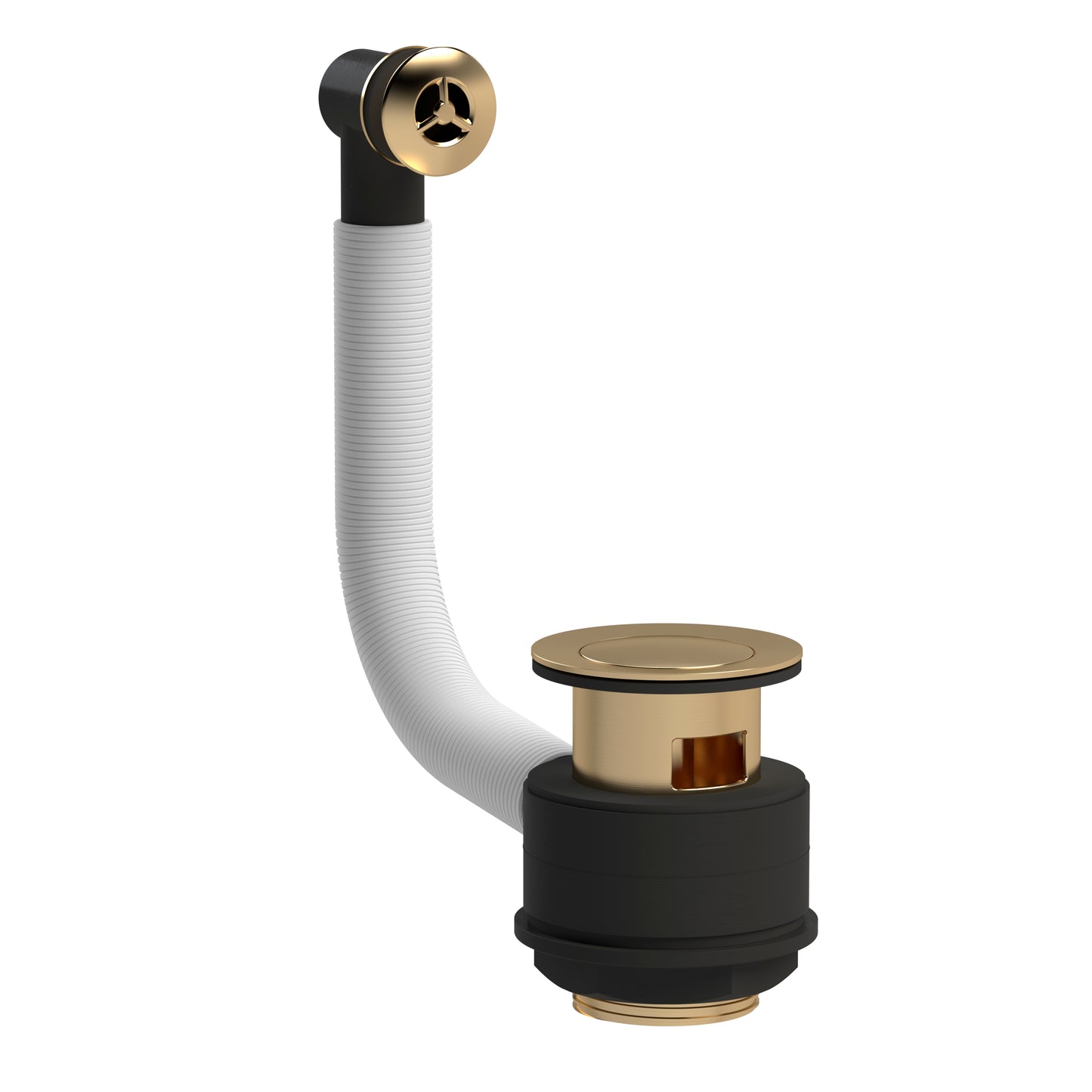 Stone Basin Waste With Brass Overflow by Hudson Reed