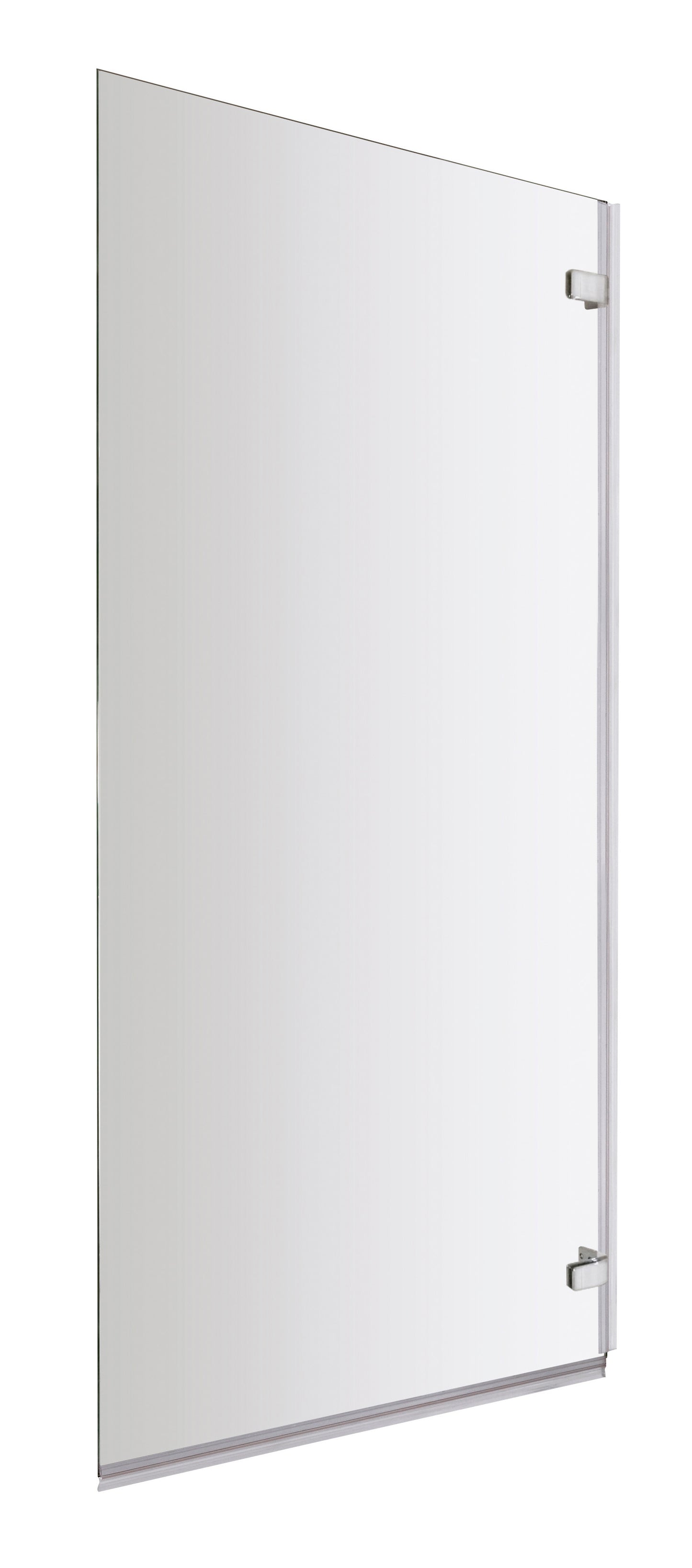 Square Hinged Bath Screen