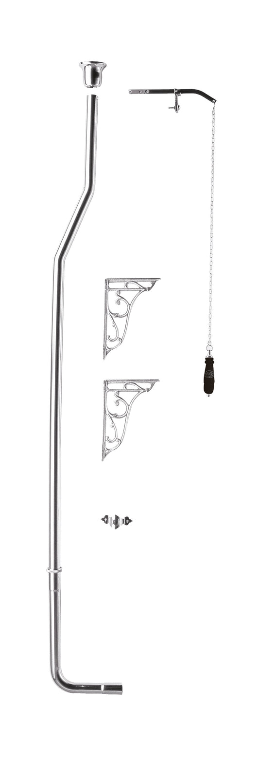 Wastes & Extras High Level Flush Pipe Pack