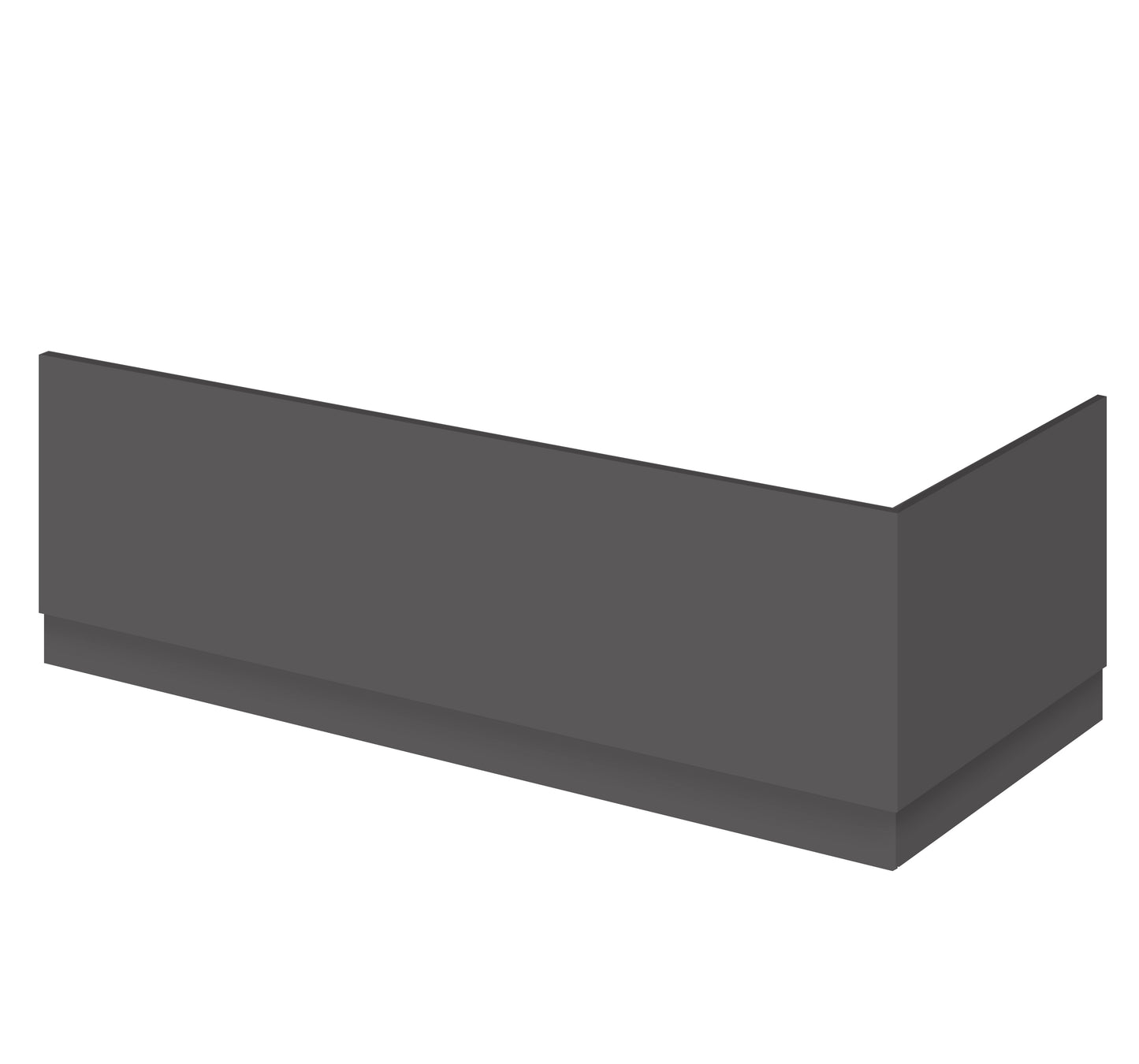 Fusion Straight Bath End Panel & Plinth 750mm