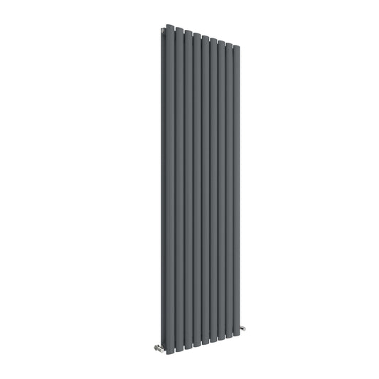 Shelley Double Panel Designer Vertical Radiator - Contemporary Designer Heating Radiator
