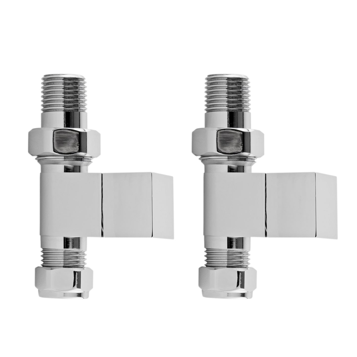 Straight Radiator Valve Pack (Pairs)