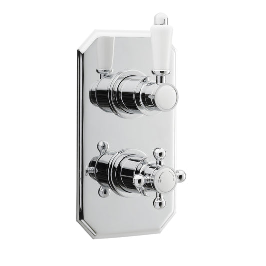 Victorian Twin Thermostatic Shower Valve