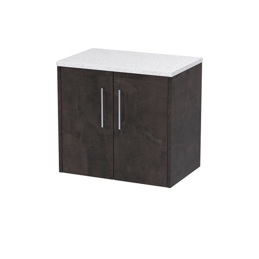 Hudson Reed Juno 600mm Wall Hung Vanity Unit With Laminate Worktop