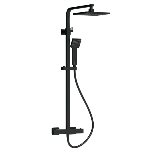 Shower Kits Square Thermostatic Bar Valve & Shower Kit
