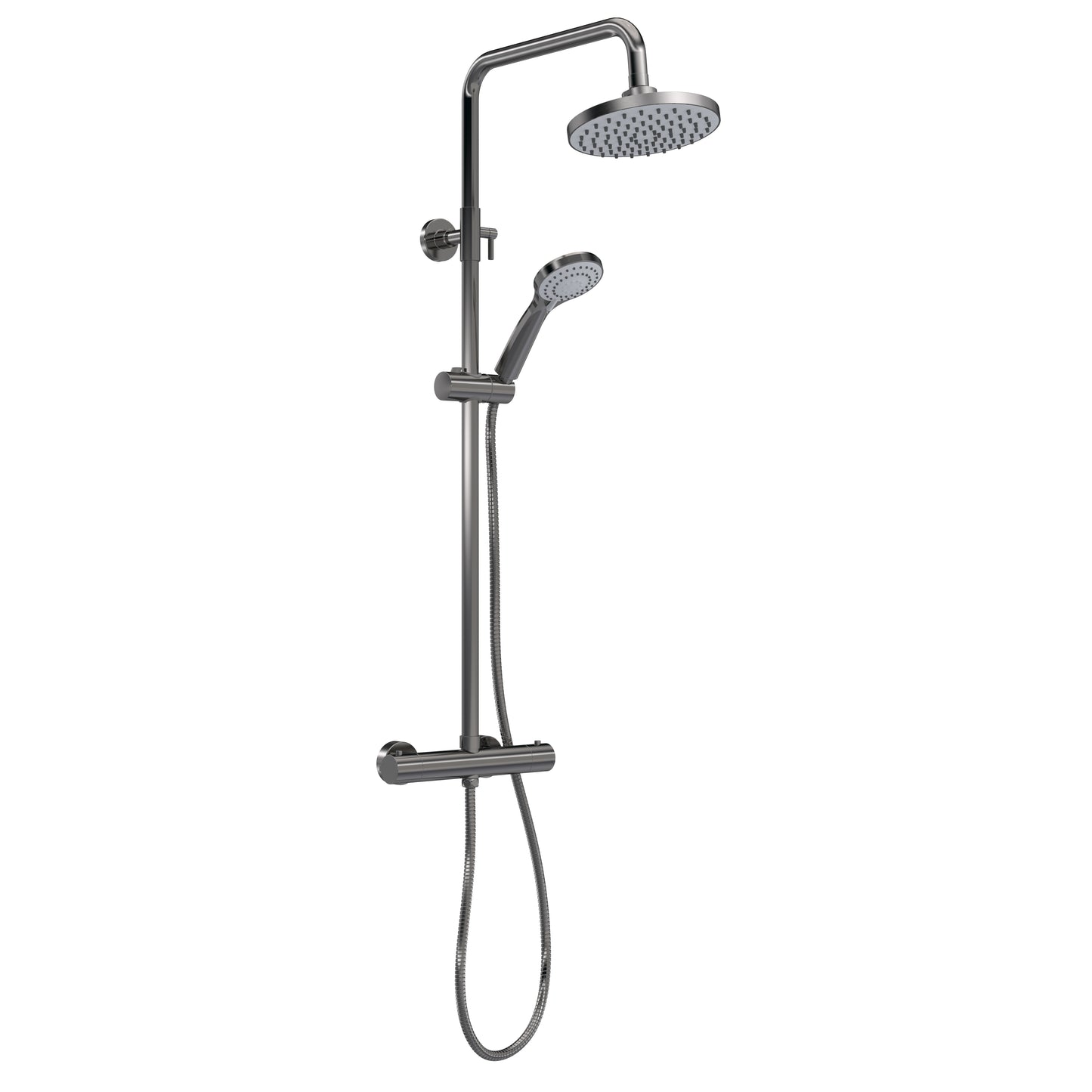 Shower Kits Round Thermostatic Bar Valve & Shower Kit