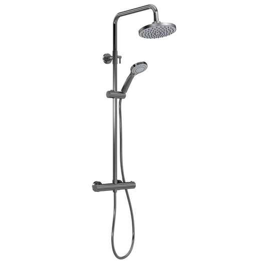 Shower Kits Round Thermostatic Bar Valve & Shower Kit