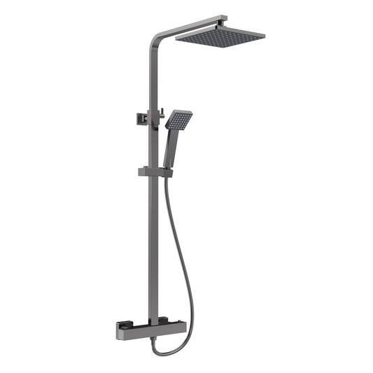 Shower Kits Square Thermostatic Bar Valve & Shower Kit