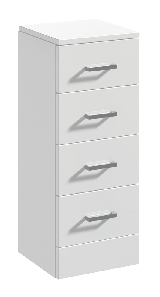 Kass 350 X 300mm 4 Drawer Unit