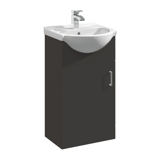 Kass 450mm 1 Door Floor Standing With Basin
