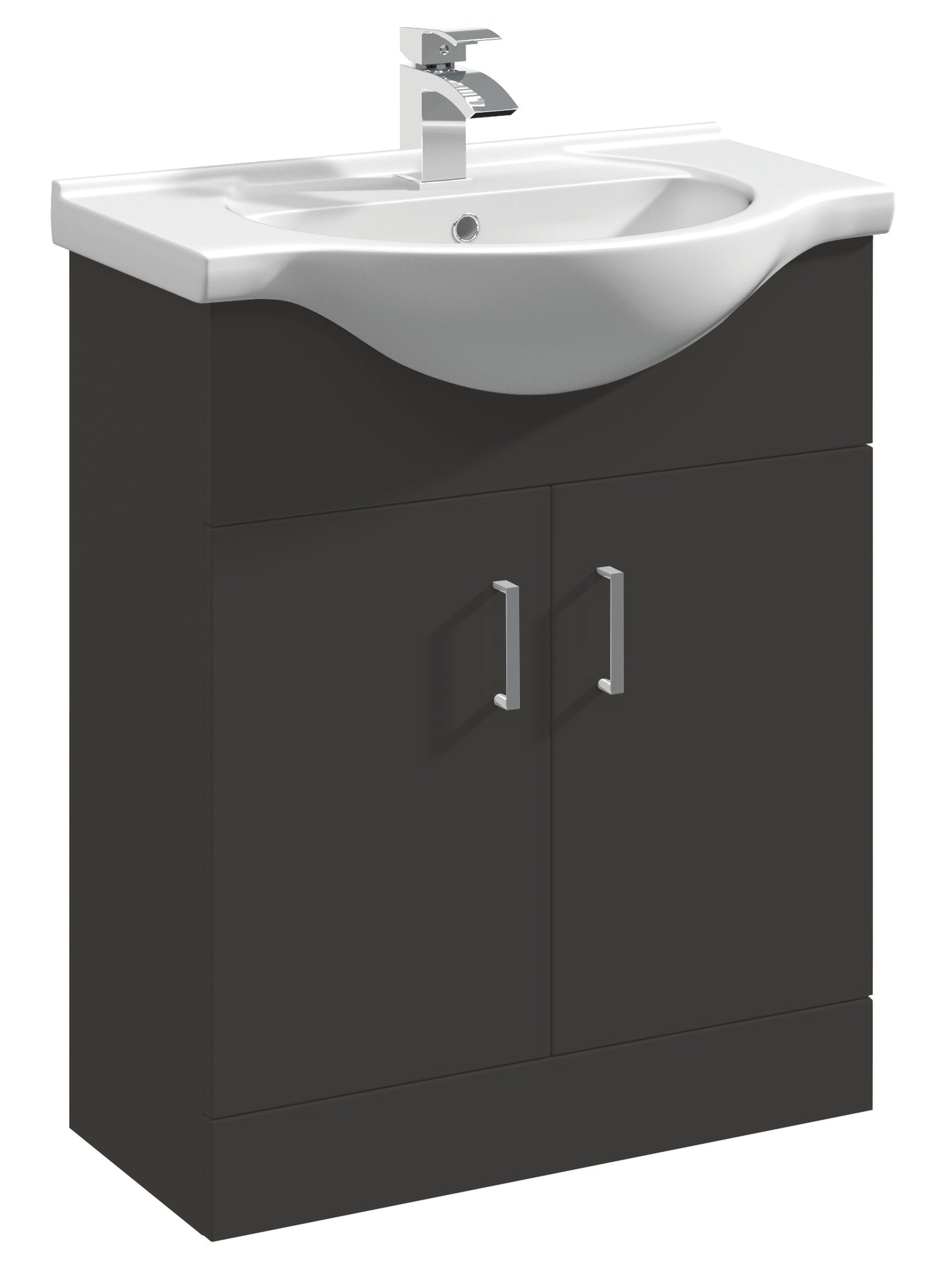 Kass 650mm 2 Door Floor Standing With Basin