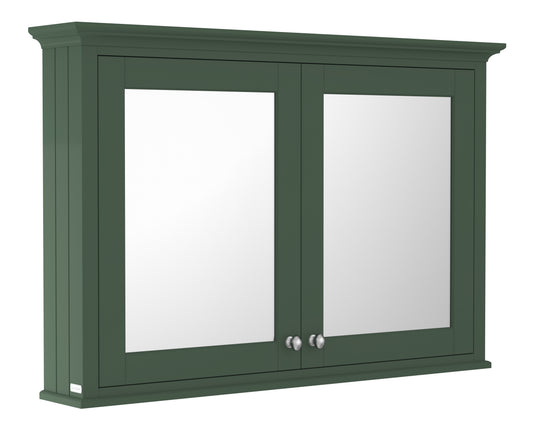 Old London Wall Hung 2 Door Mirror Cabinet 600mm