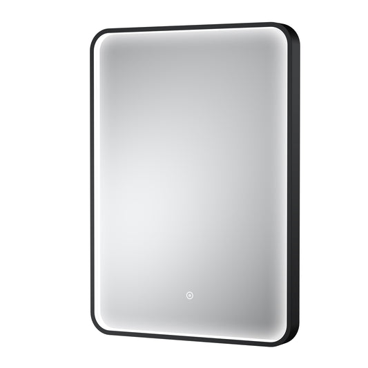 Pictor Black Inset Frame LED Mirror - 700 x 500mm