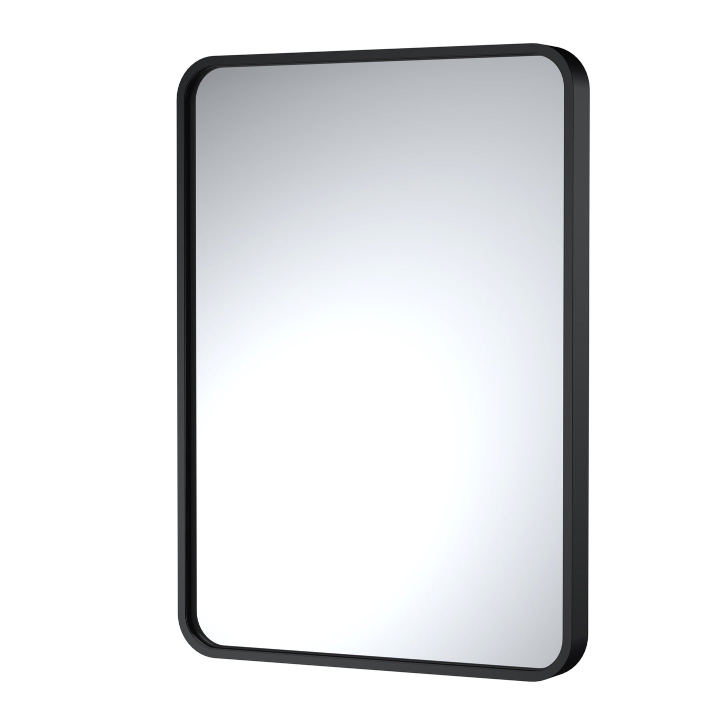 Black Frame Recessed Mirror - 700 x 500mm