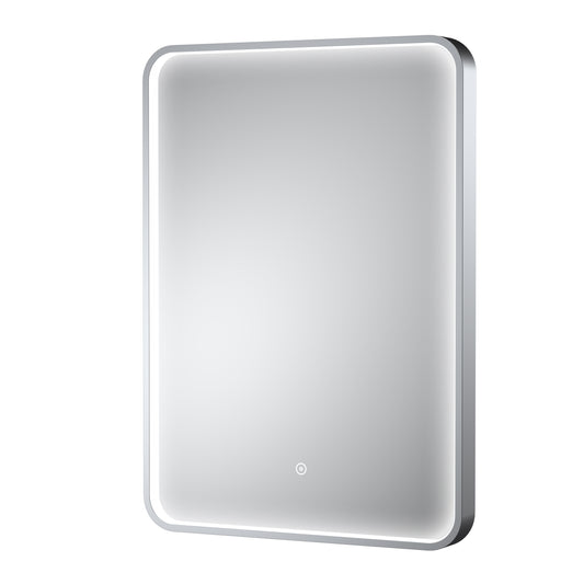 Pictor Polished Chrome  Inset Frame LED Mirror - 700 x 500mm