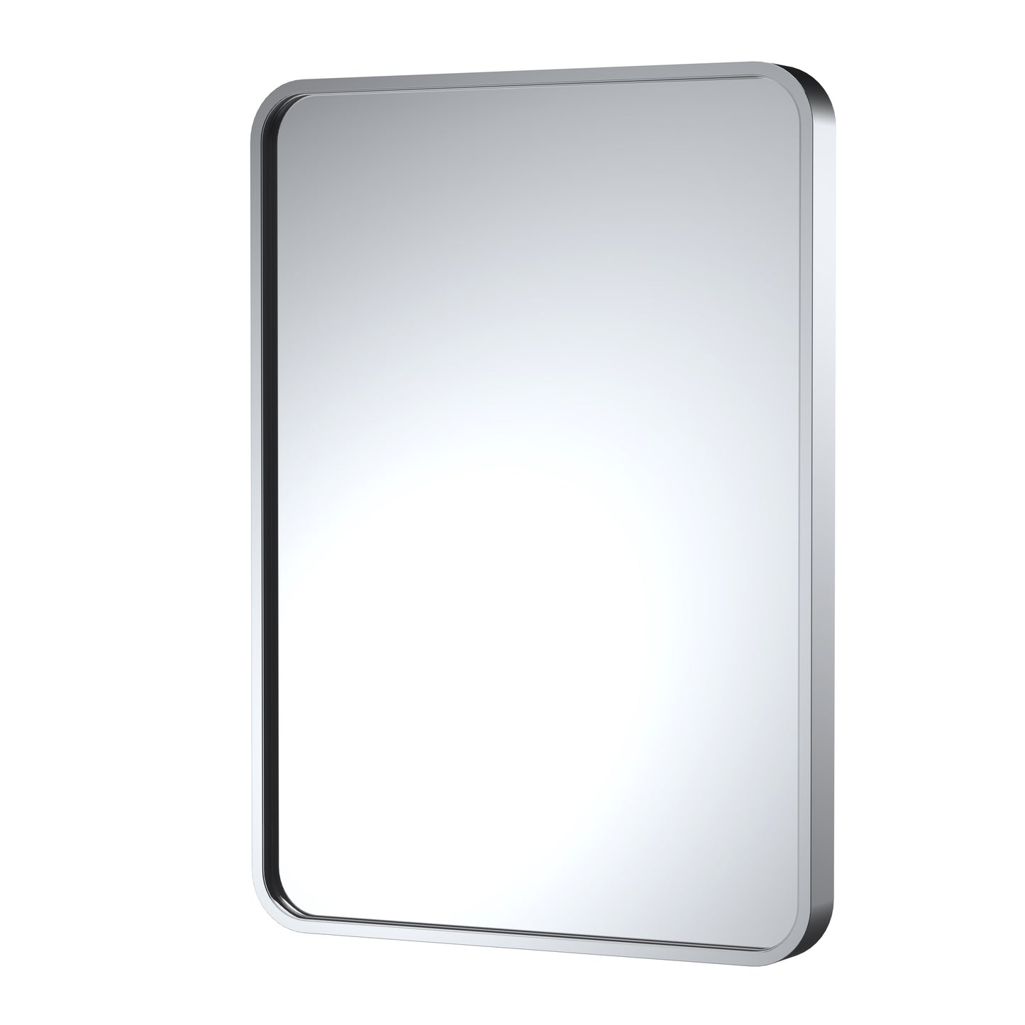 Polished Chrome Frame Recessed Mirror - 700 x 500mm