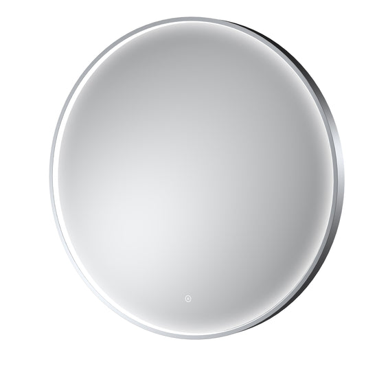 Mensa Polished Chrome  Inset Frame LED Mirror - 800mm