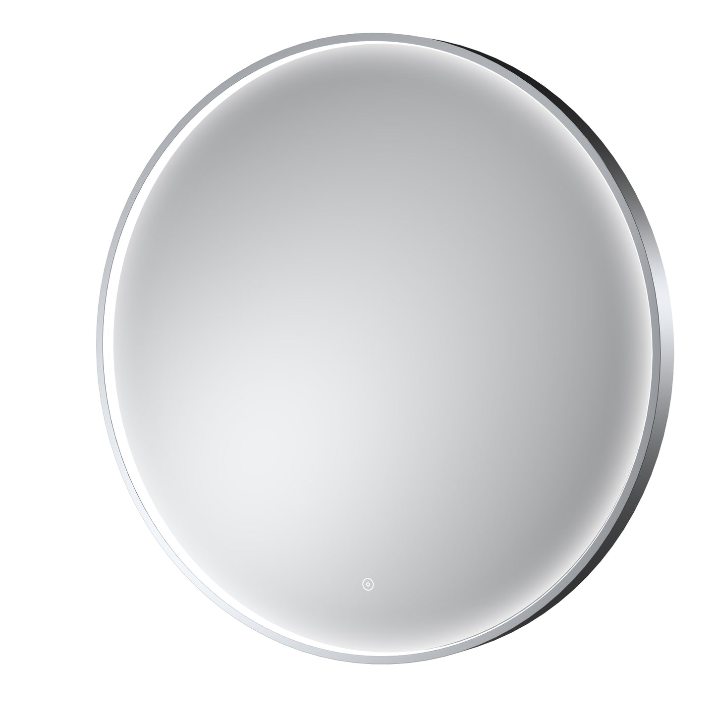 Mensa Polished Chrome  Inset Frame LED Mirror - 800mm
