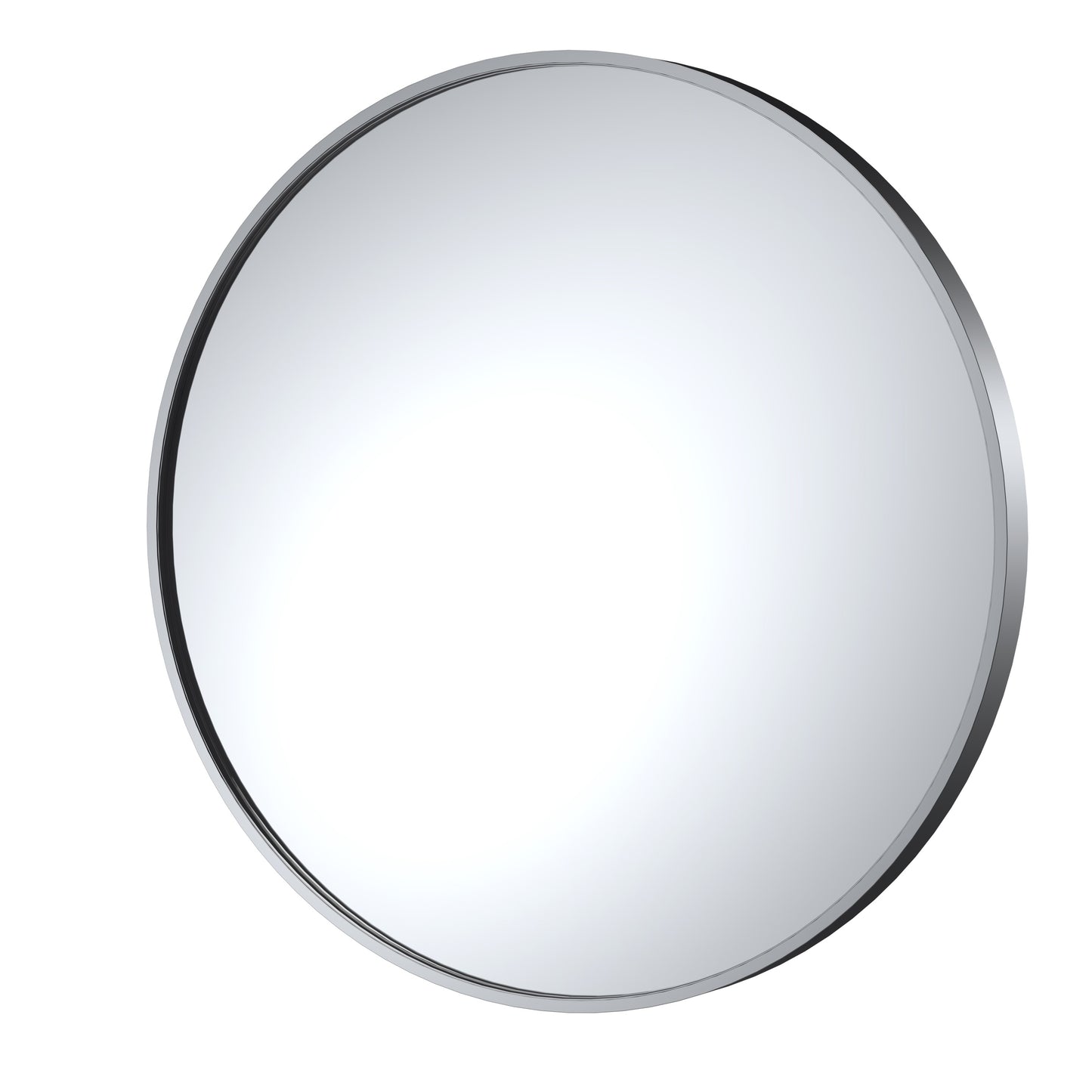 Polished Chrome Frame Recessed Mirror - 800mm