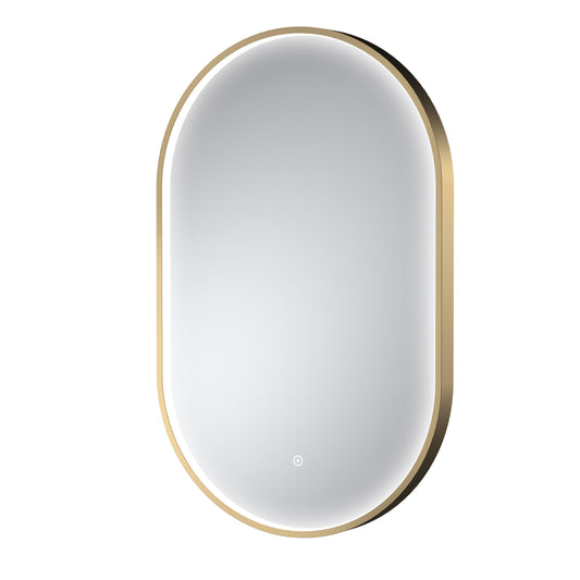 Redcar LED Mirror - 800 x 500mm - Contemporary Bathroom Mirror