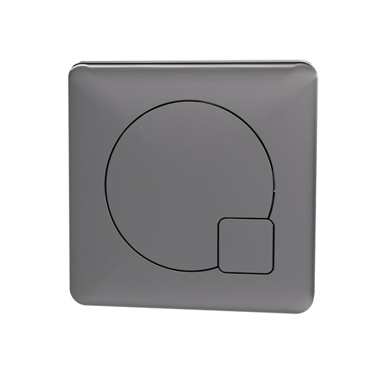 Square Dual Flush Push Button