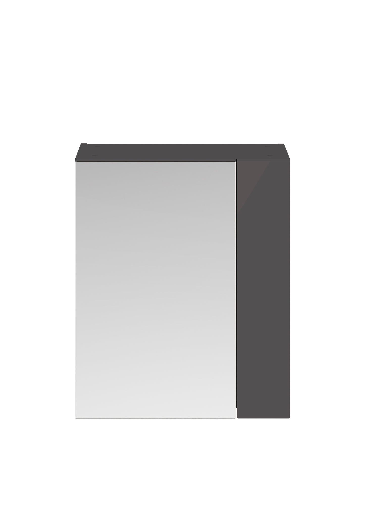 Athena Wall Hung Mirror Unit (75/25) 600mm