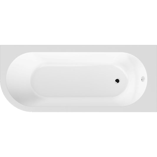 Right Hand Back to Wall Corner Bath