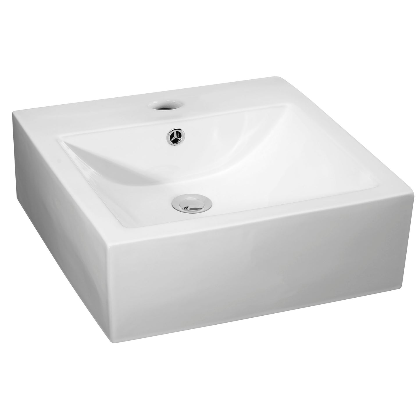 Square Countertop Basin by Synergy