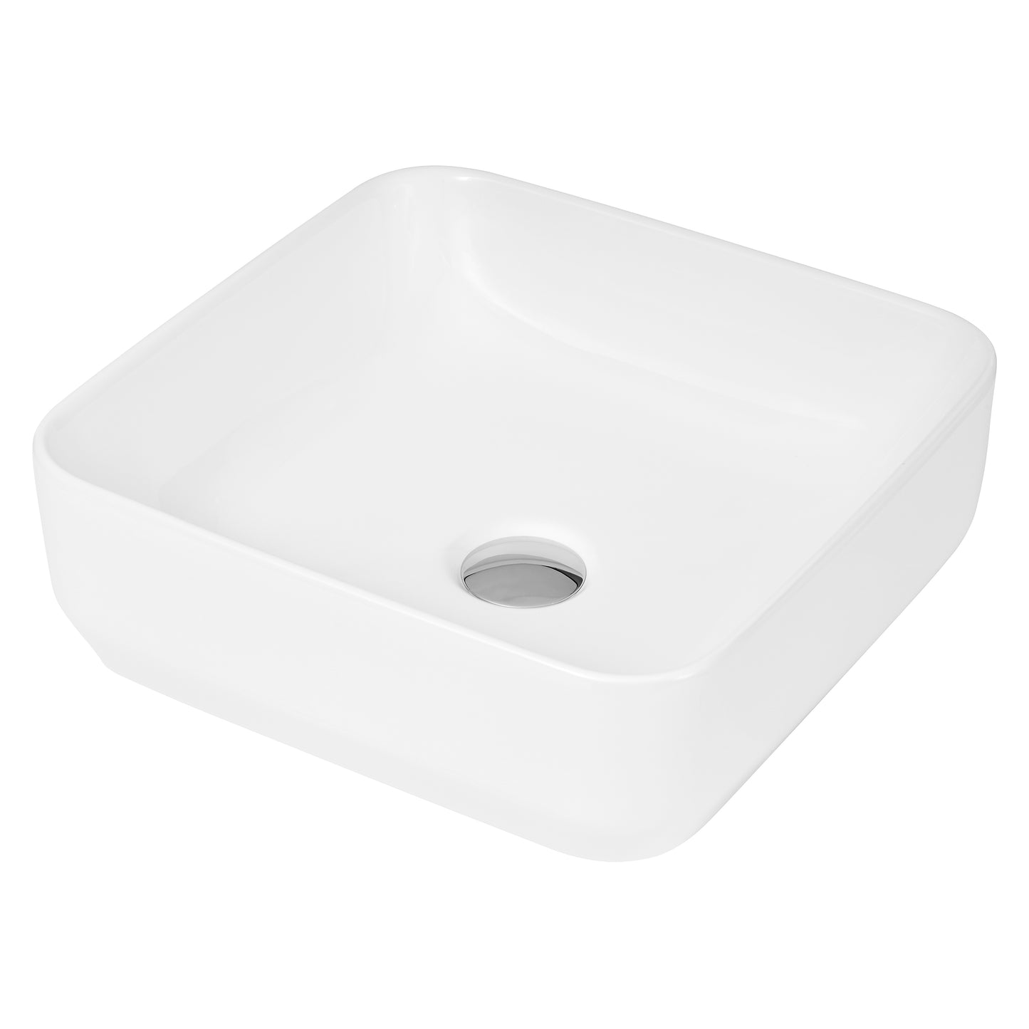 Square Countertop Basin by Synergy
