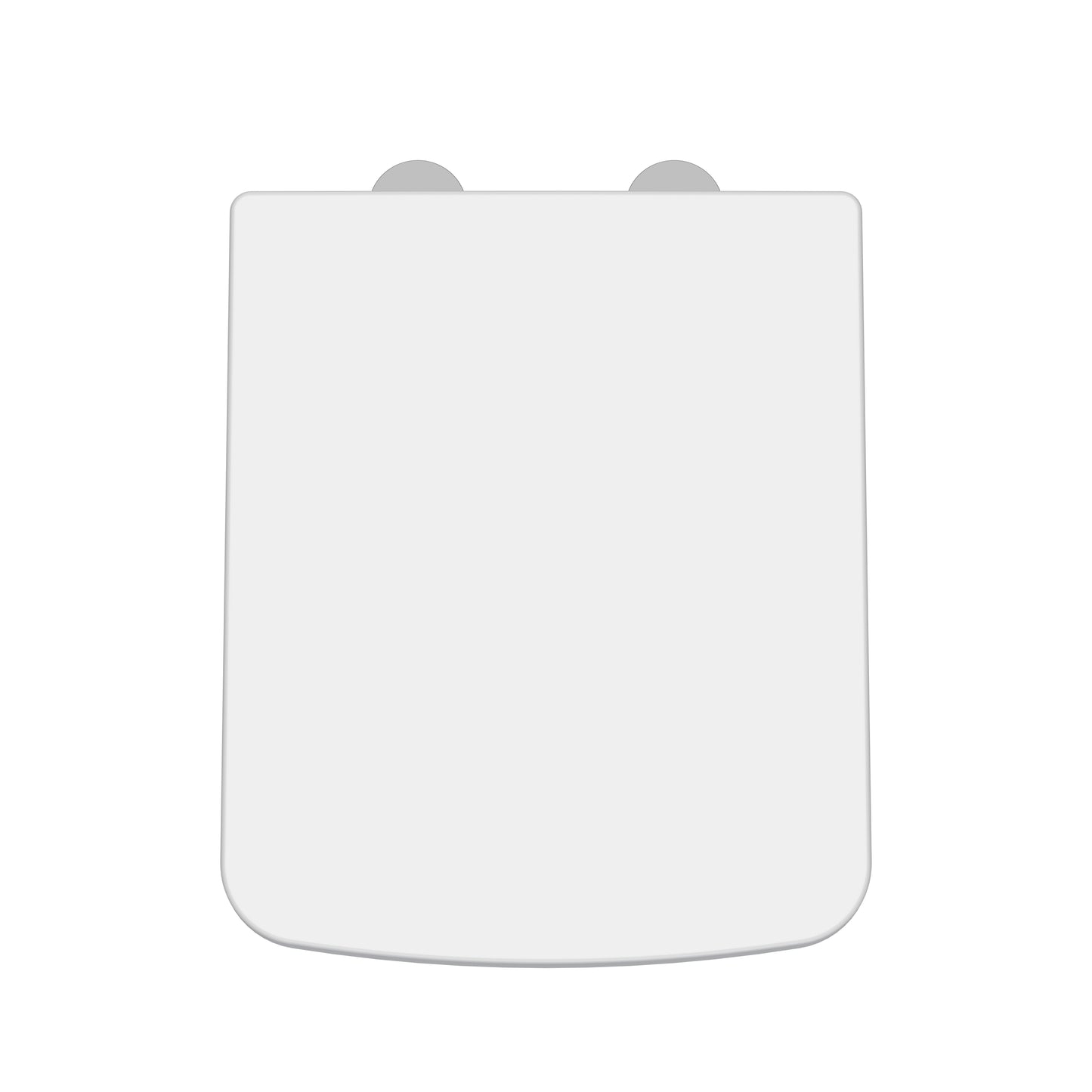 Toilet Seats Luxury Square Top Fix Soft Close Toilet Seat