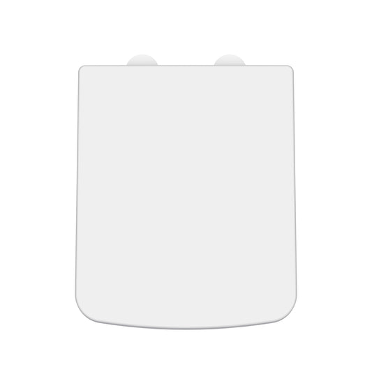 Nuie Square Soft Close Gloss White Seat