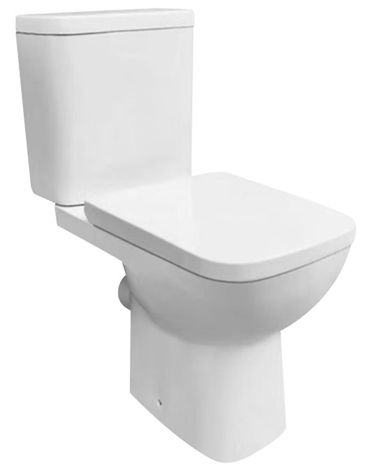 Biab Short Projection Pan, Cistern & Seat