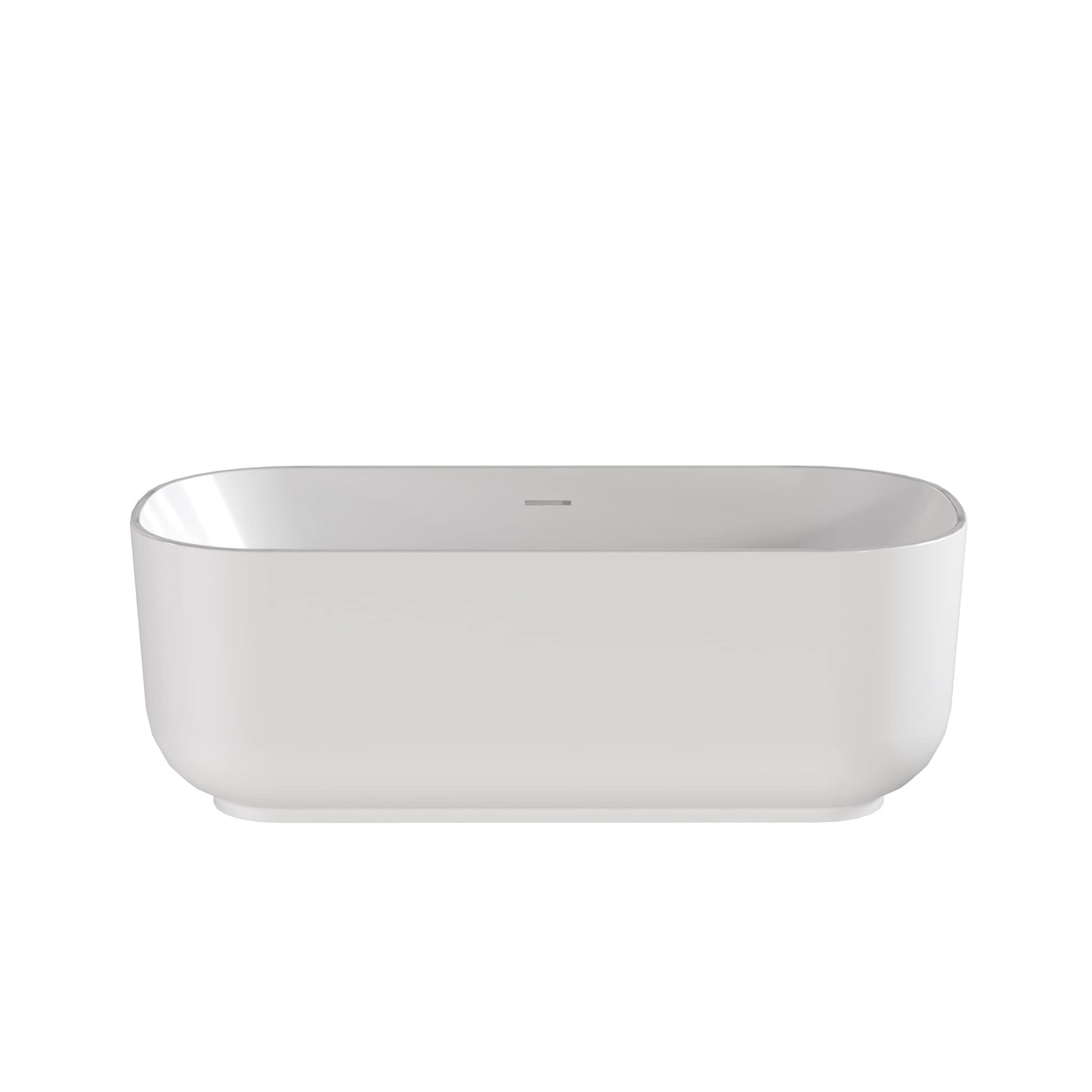 Perpetua Soft Square Freestanding Bath by Nuie