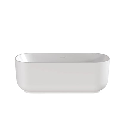 Perpetua Soft Square Freestanding Bath by Nuie