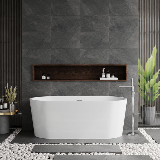 Nocturnal Oval Freestanding Bath by Nuie