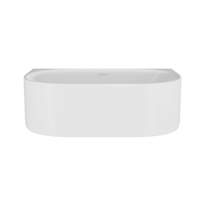 Everlast Back to Wall Freestanding Bath by Nuie