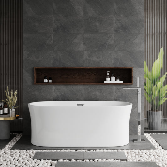 Solstice Oval Freestanding Bath by Nuie