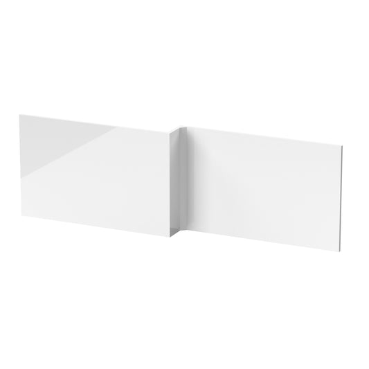 L-Shaped Shower Bath Front Panel 1700mm