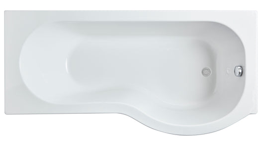P-Shaped Shower Bath by Nuie