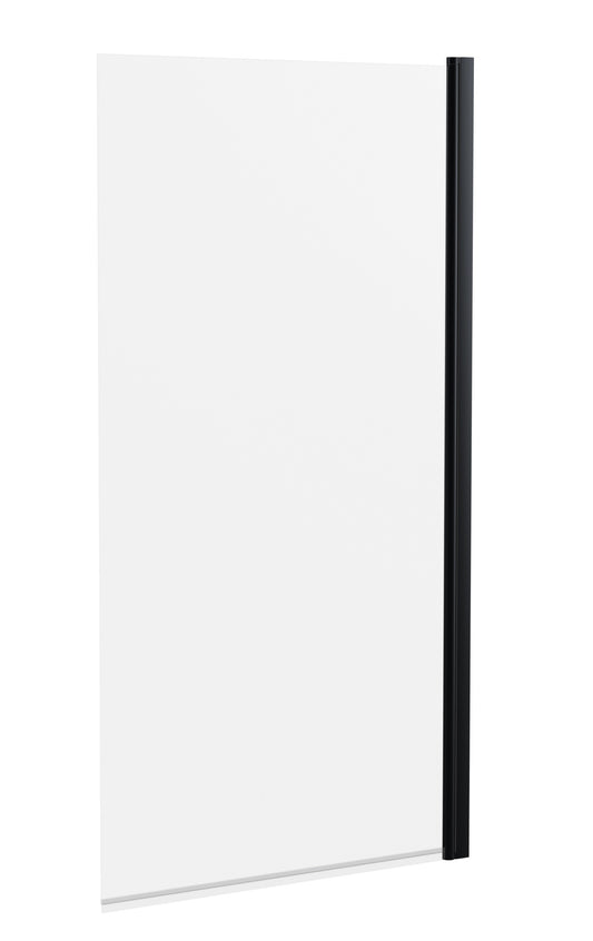 Synergy Square Bath Screen - Matt Black