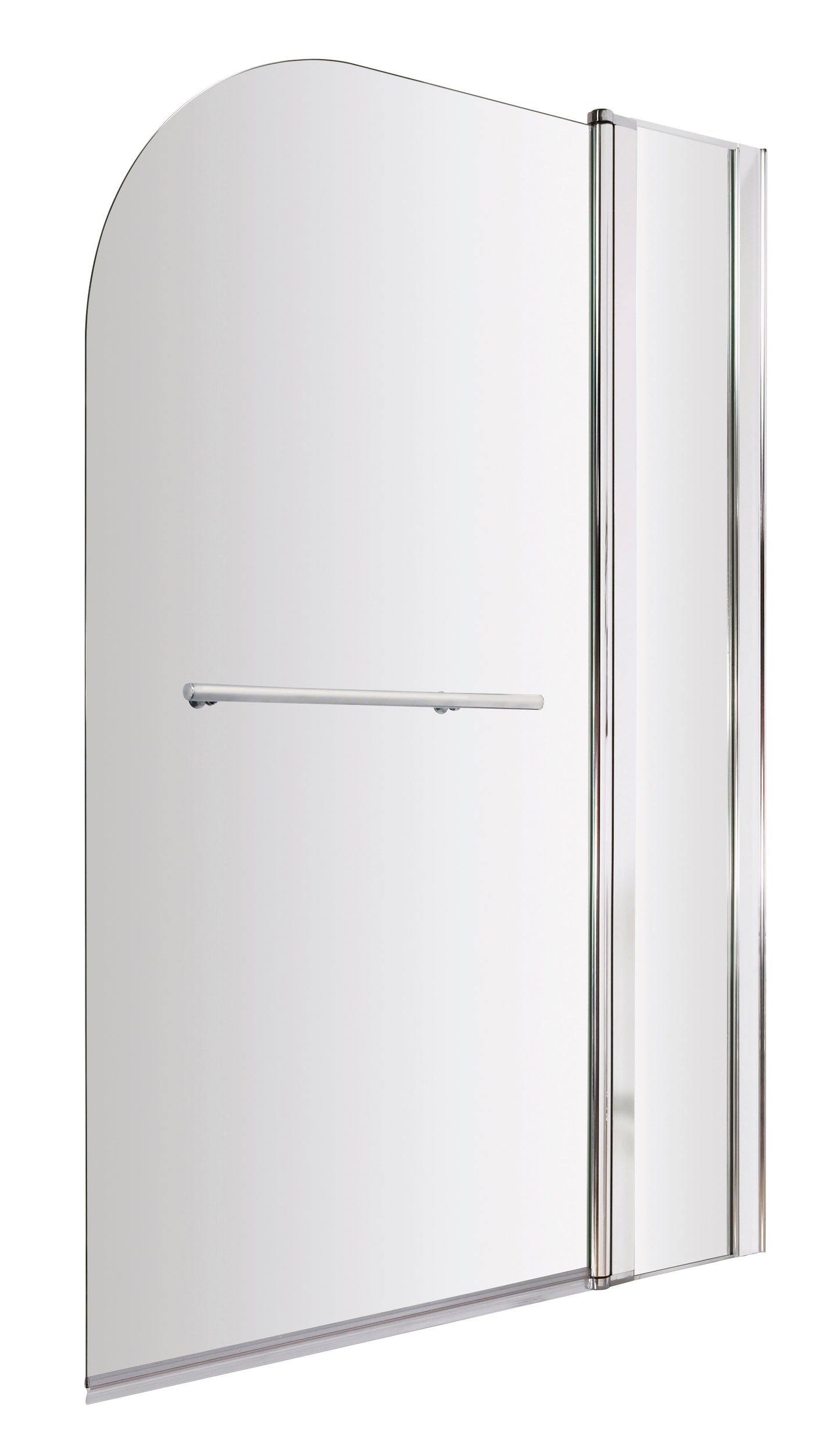 Round Bath Screen with Panel / Rail by Synergy